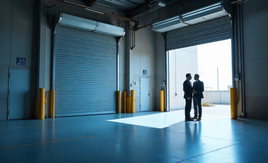 Warehouses, retail spaces, and offices